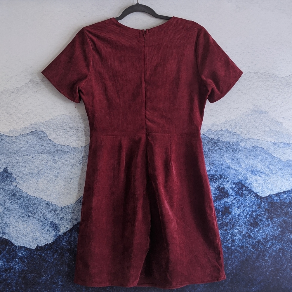 Ella Pearl Button Dress - Picture 2 of 6